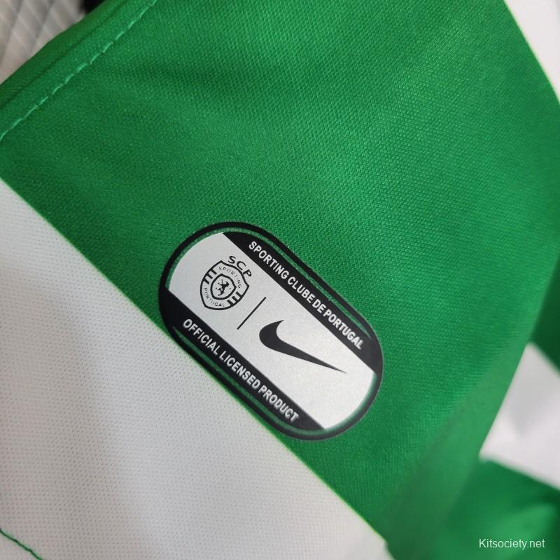 23/24 Kids Sporting Lisbon Home Jersey - Kitsociety