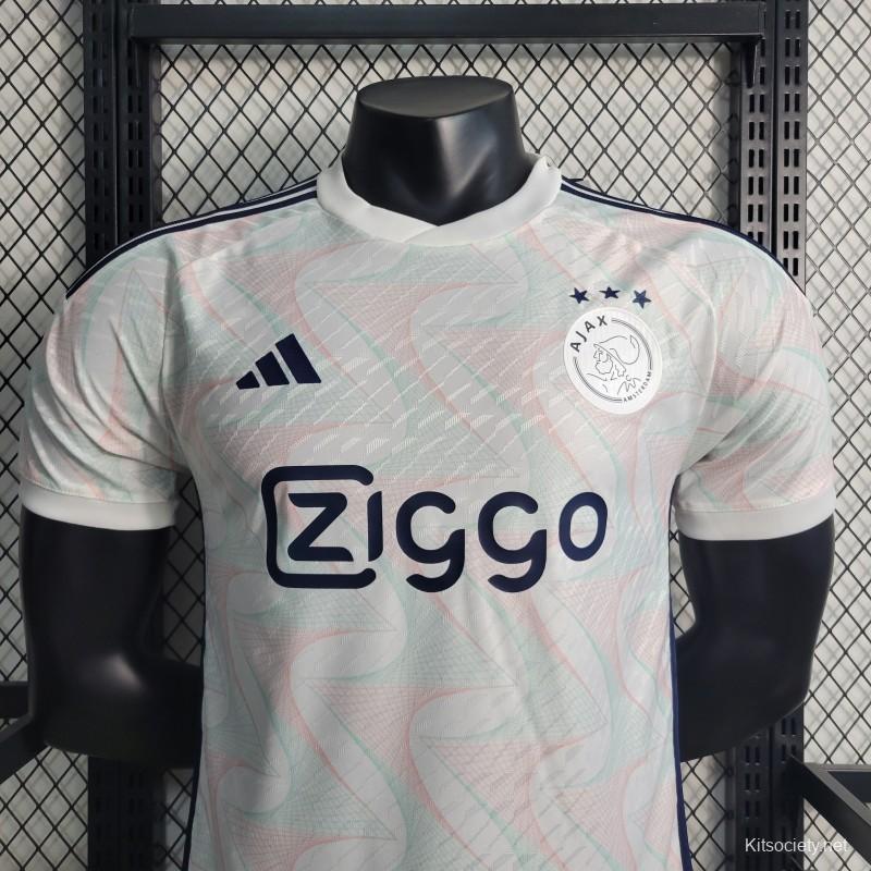 Ajax Away Football Jersey 23/24 Master copy Only Jersey – The Venu