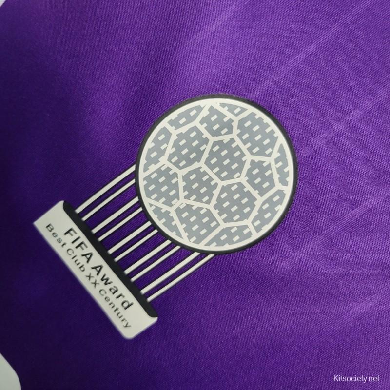 Retro Real Madrid 17/18 Away Purple Jersey - Kitsociety