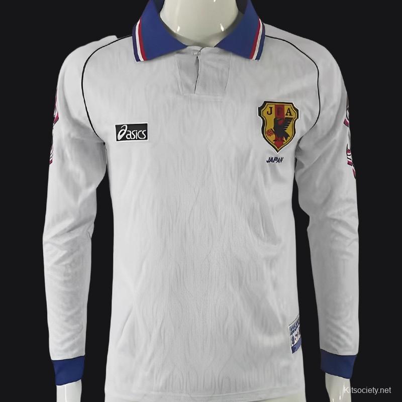 Retro 1998 Japan Long Sleeve Soccer Jersey