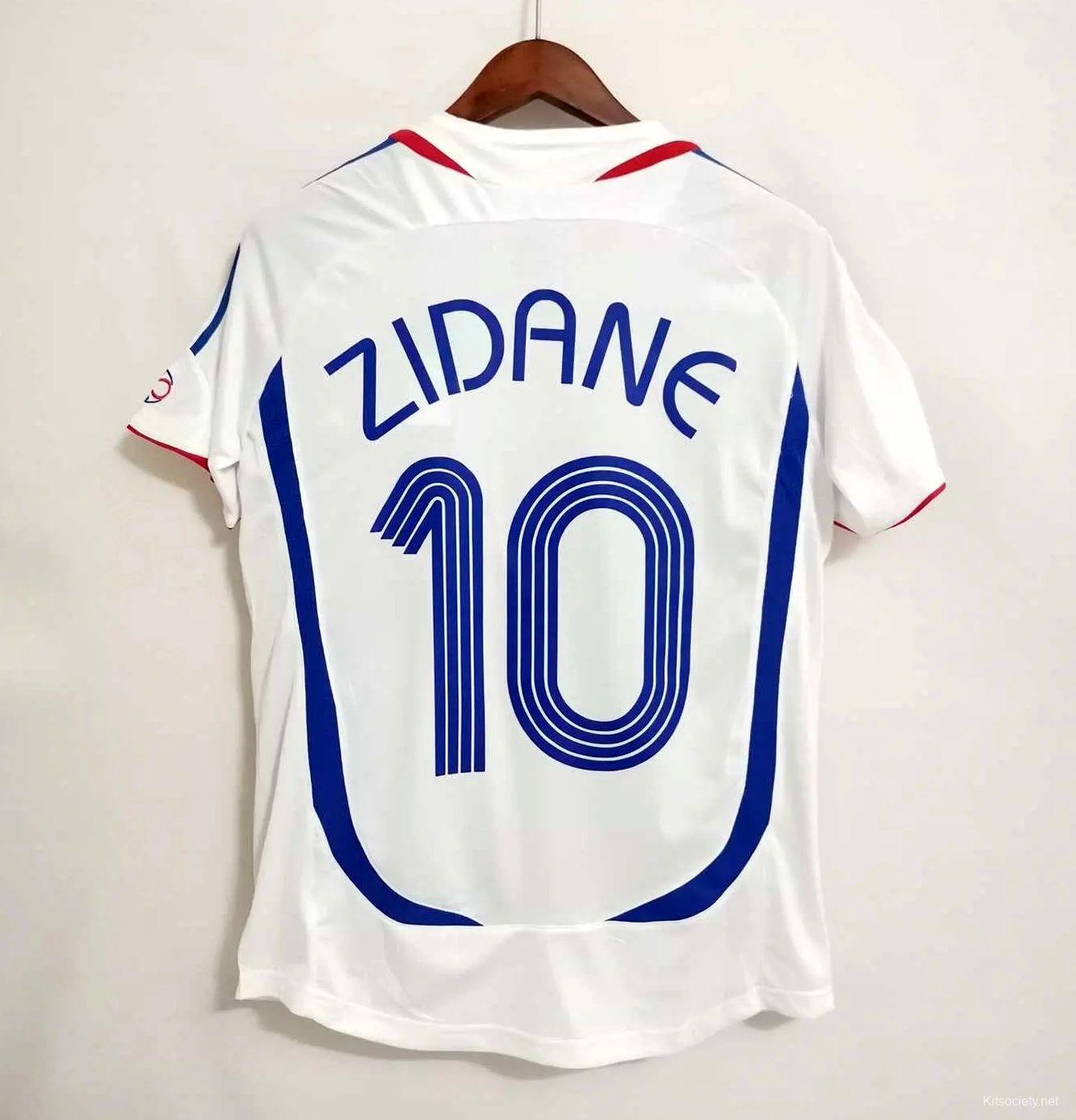 France Away Retro 2006 Jersey