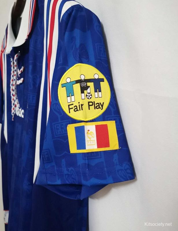 France 1996 Euros Retro Home Jersey Men Adult