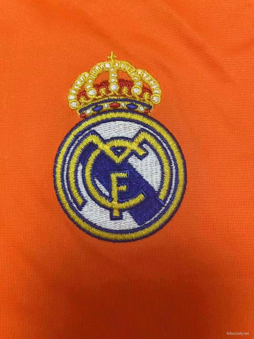 Real Madrid Authentic Third Jersey for Men(Orange Color Dry Fit