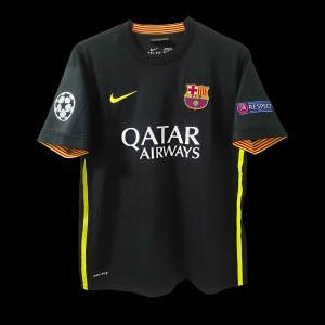 Retro 89/92 Barcelona Away Orange Jersey - Kitsociety