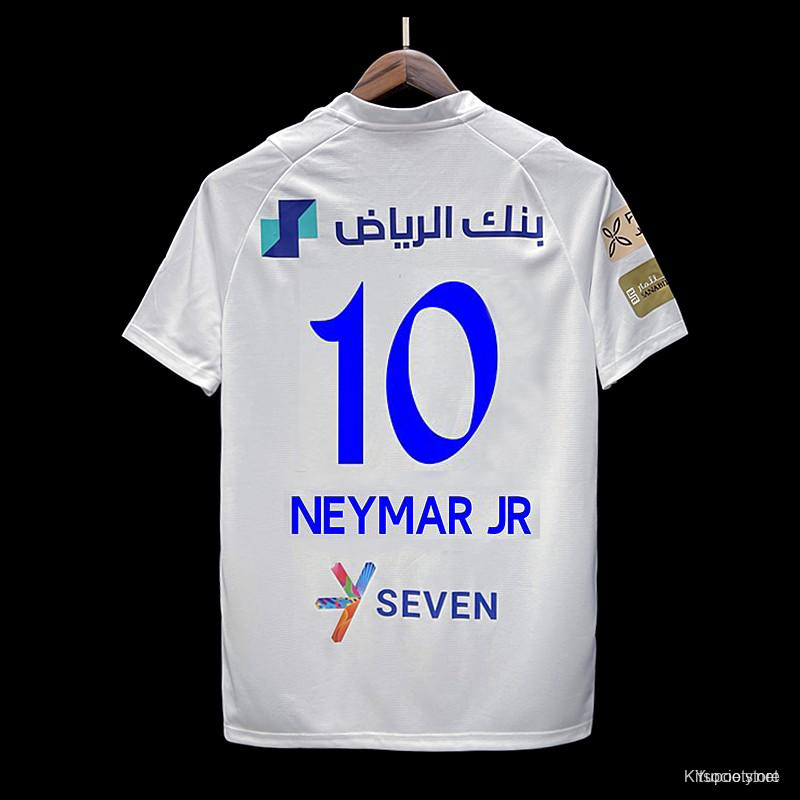 PSG 2021/22 Away Neymar JR #10 Jersey Name Set