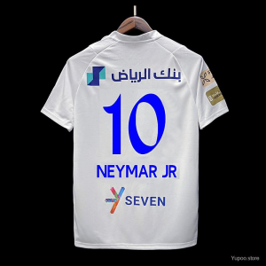 : Neymar Jr. #10 Al Hilal Soccer Star Jersey Style Youth Unisex  T-Shirt : Sports & Outdoors