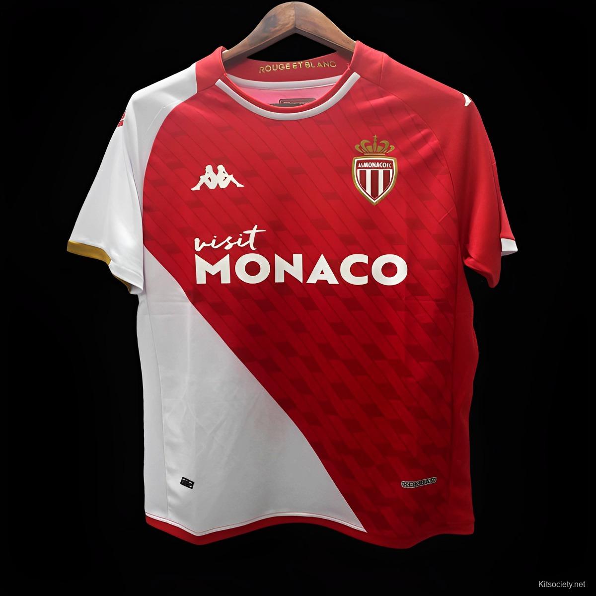 AS Monaco FC Jersey Soccer Jersey Home 2022/23