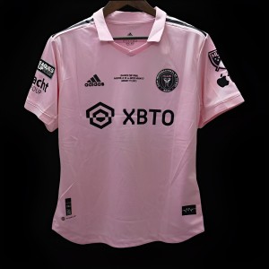 Positivity Sports Football Jersey Messi Inter Miami Pink for Men 2023-24